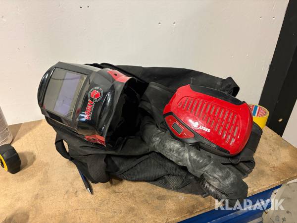 Svetshjälm SACIT Pantera med friskluftsfilter