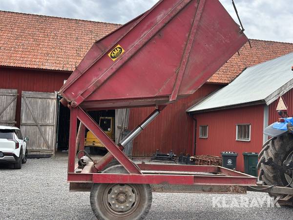 Högtippande kärra KMA Lövånger ca 7m3