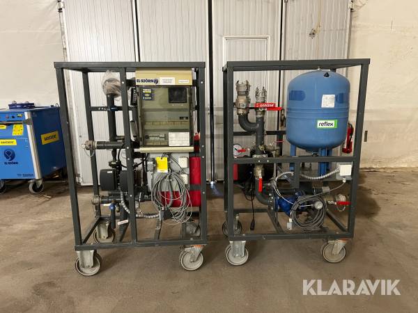 Fjärrvärmecentral 400kw med övervakning El björn TFUC400DEZE