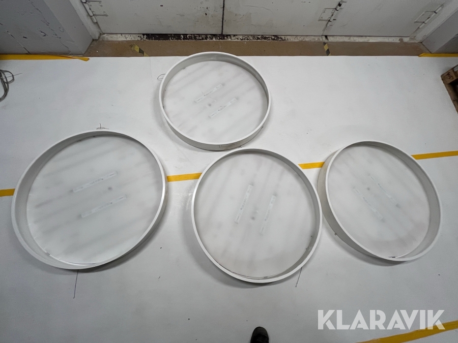 Armatur plafonder, 4 st