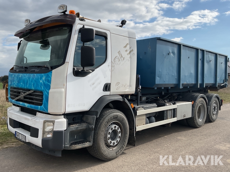 Lastväxlare med flak Volvo FE-280 6X2