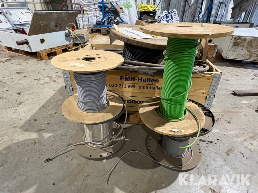 Diverse olika installationskablar