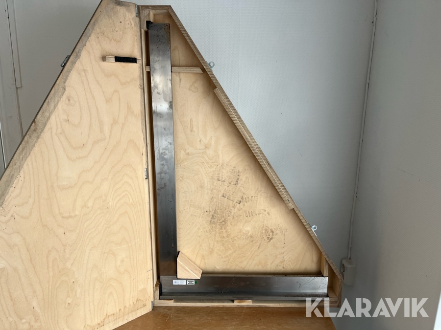 Precisionsvinkel / kontrollvinkel i stål Ultra Präzision