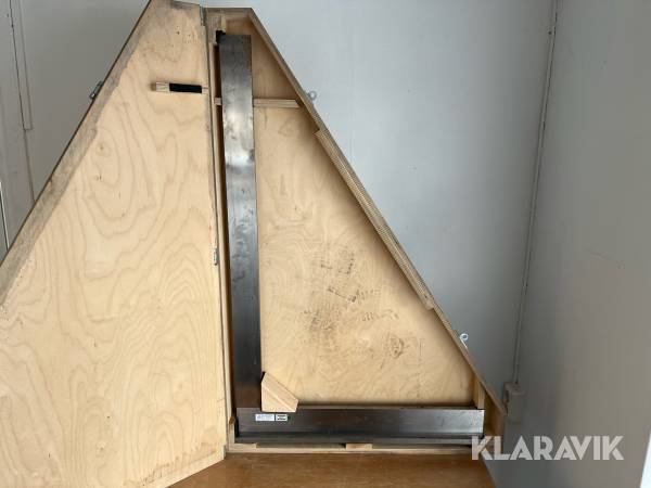 Precisionsvinkel / kontrollvinkel i stål Ultra Präzision