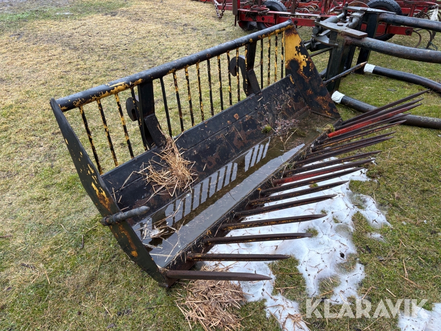 Gödselgrep med stora BM-fäste