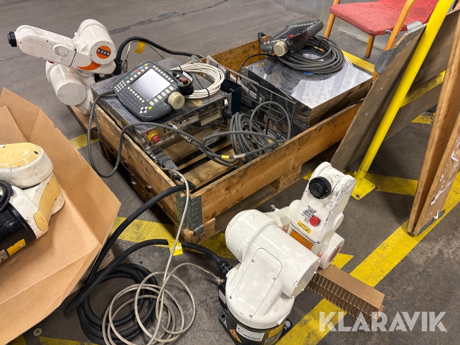 Industrirobot Kuka Kr5sixxR650 med styrskåp, teach pendant 2st