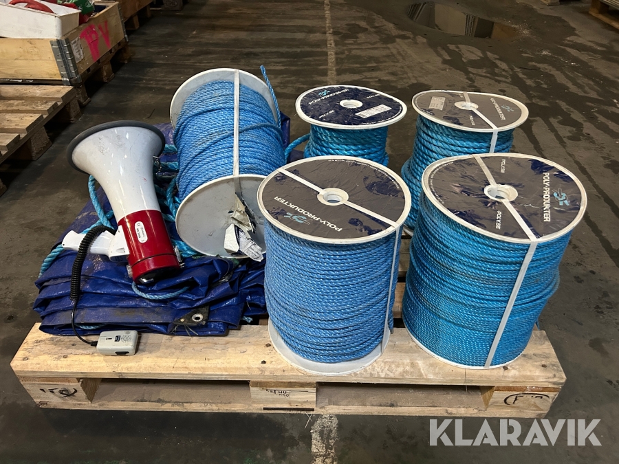 Megafon, presenning & rep Adastra / Poly-produkter