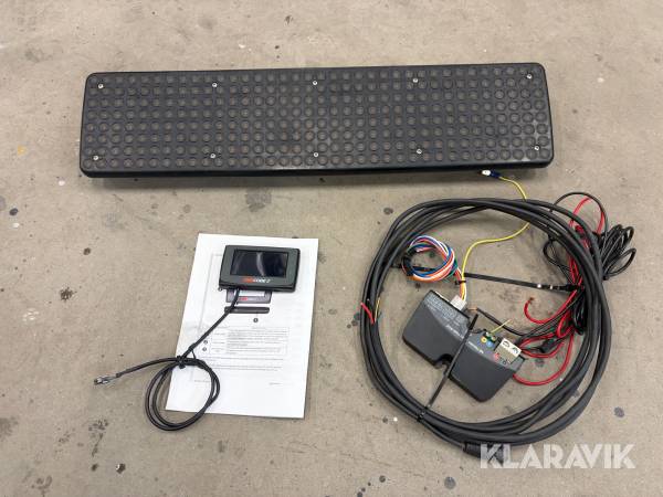 Varningsskylt med kontrolldisplay Code 3