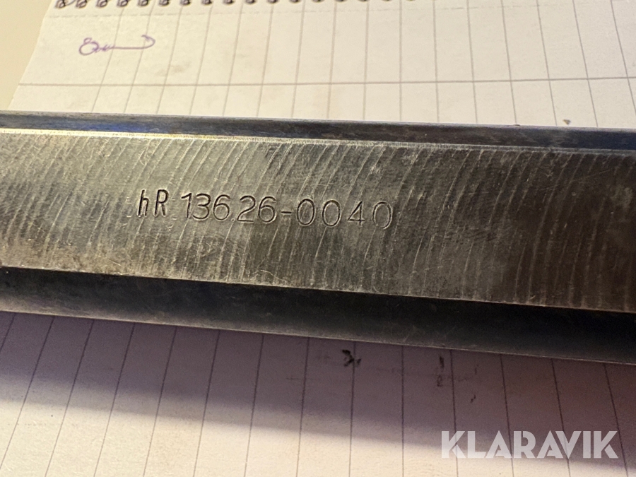 Svarvstål hR 13626-0040