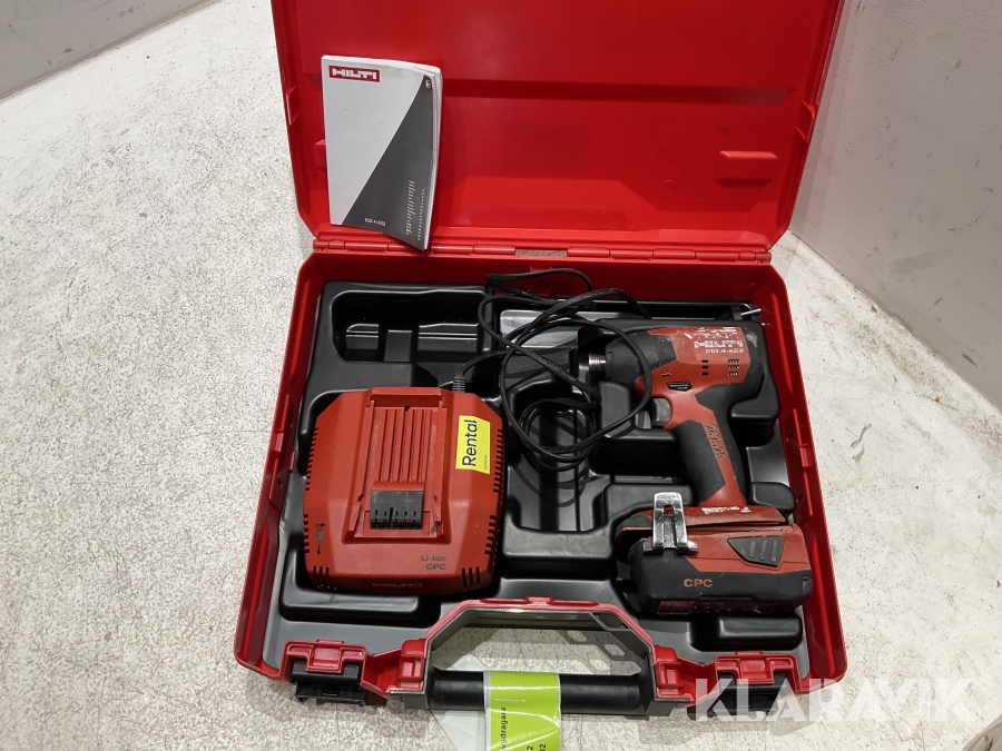 Slagskruvdragare batteri Hilti SID 4-22A
