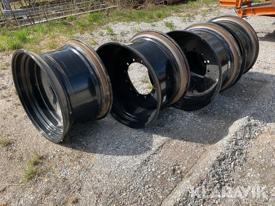 4st fälgar Nokian FIX DW20Bxx34+3mm 6/15mm