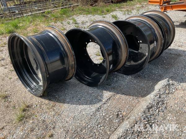 4st fälgar Nokian FIX DW20Bxx34+3mm 6/15mm