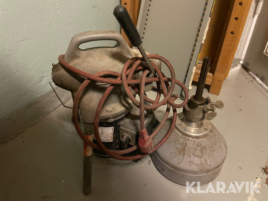 Rensmaskin Ridgid K-50