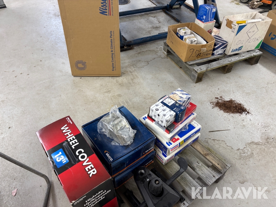Diverse nya bildelar Nissens / Lesjöfors Osv 2 pallar