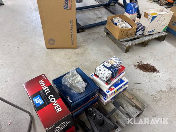 Diverse nya bildelar Nissens / Lesjöfors Osv 2 pallar