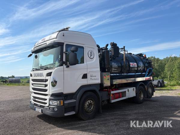 Slamsugarbil Scania G490