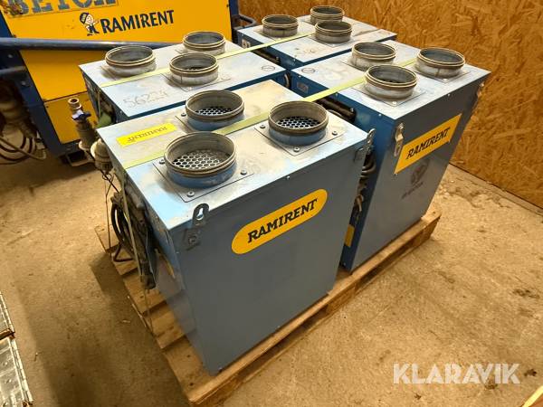 Hetvattenvärmare El-Björn TF15HVS 4st