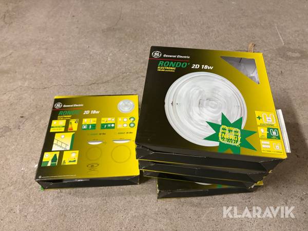 Plafonder General Electric Rondo 2D 18W