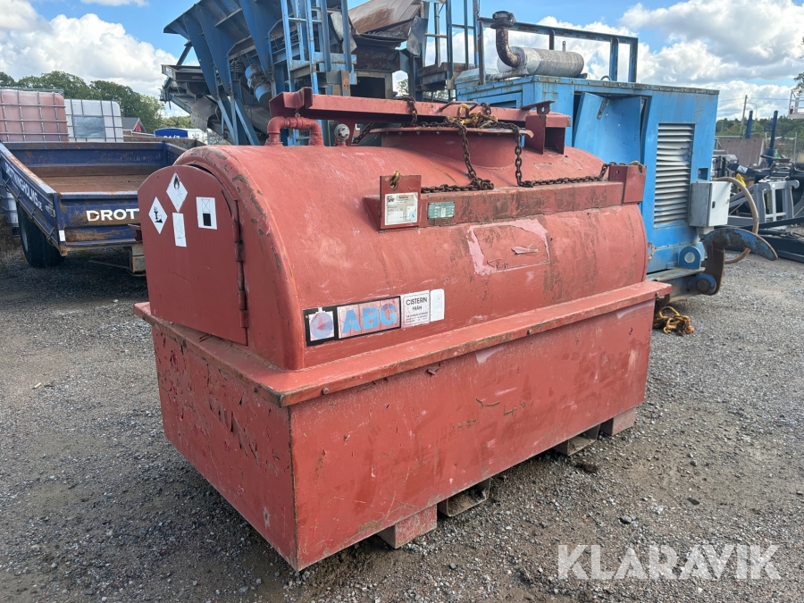 Dieseltank ABG 1500 liter