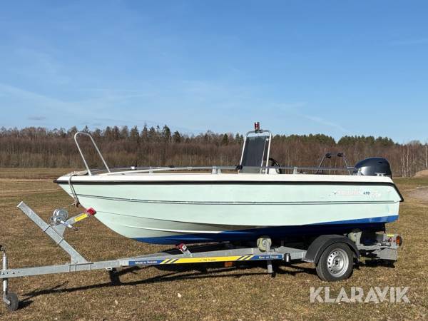 Styrpulpet Yamarin 470 Big Fish , 60hk-4t