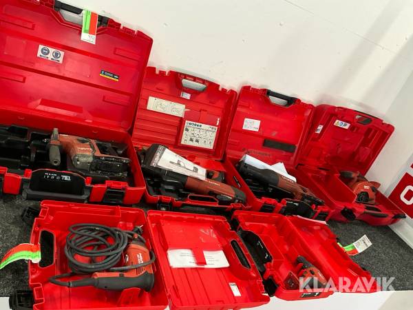 Handverktyg 6st Hilti