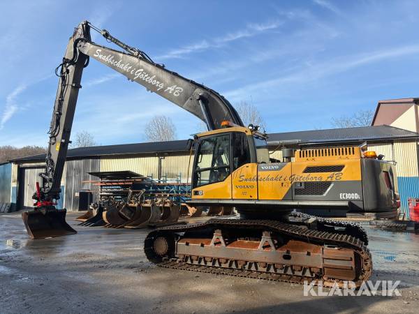 Långgrävare Volvo EC300DL