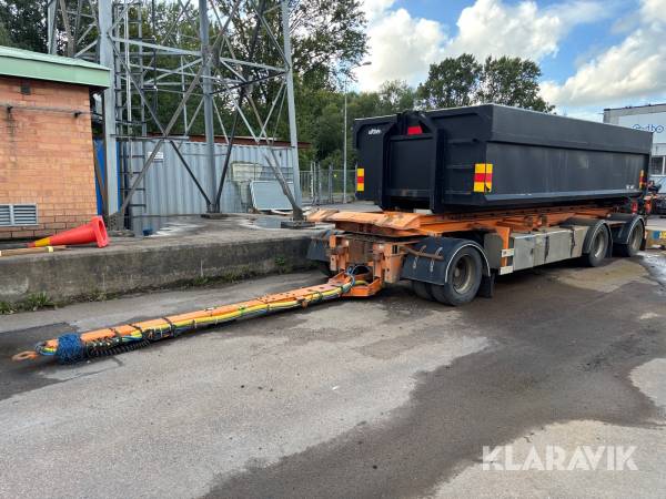Lastväxlarsläp Istrail PKW 186 med tipp 