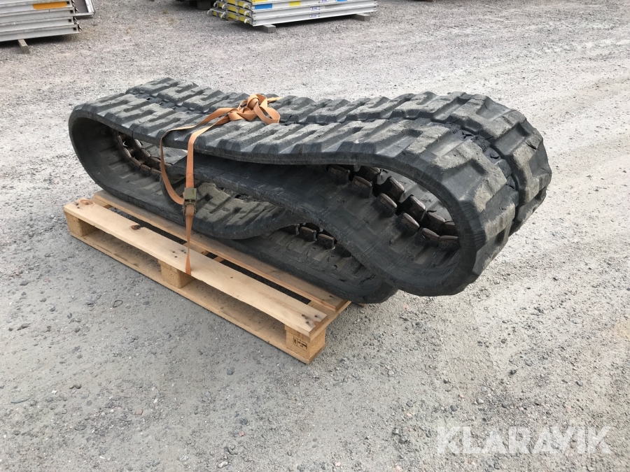 Gummilarv Kubota KX080 1 st