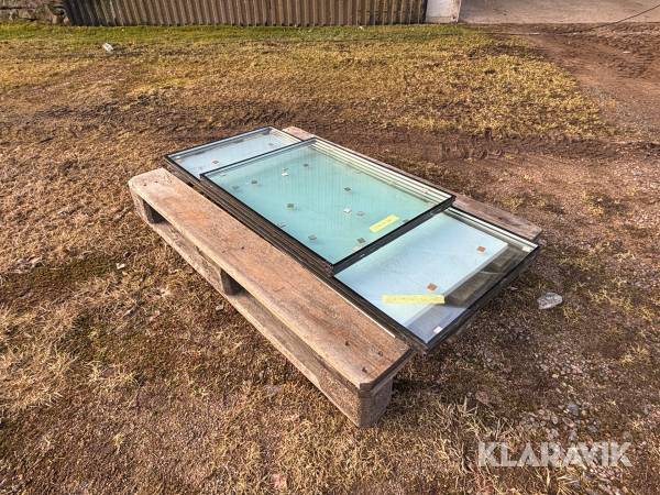 2-glas Isolerglas 16x488x635 & 16x488x1207