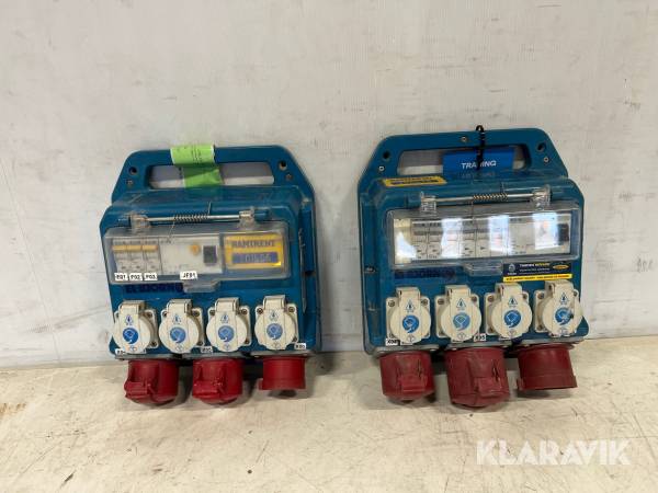 Undercentraler 16a, 32a El-Björn U16 mini, U32mini