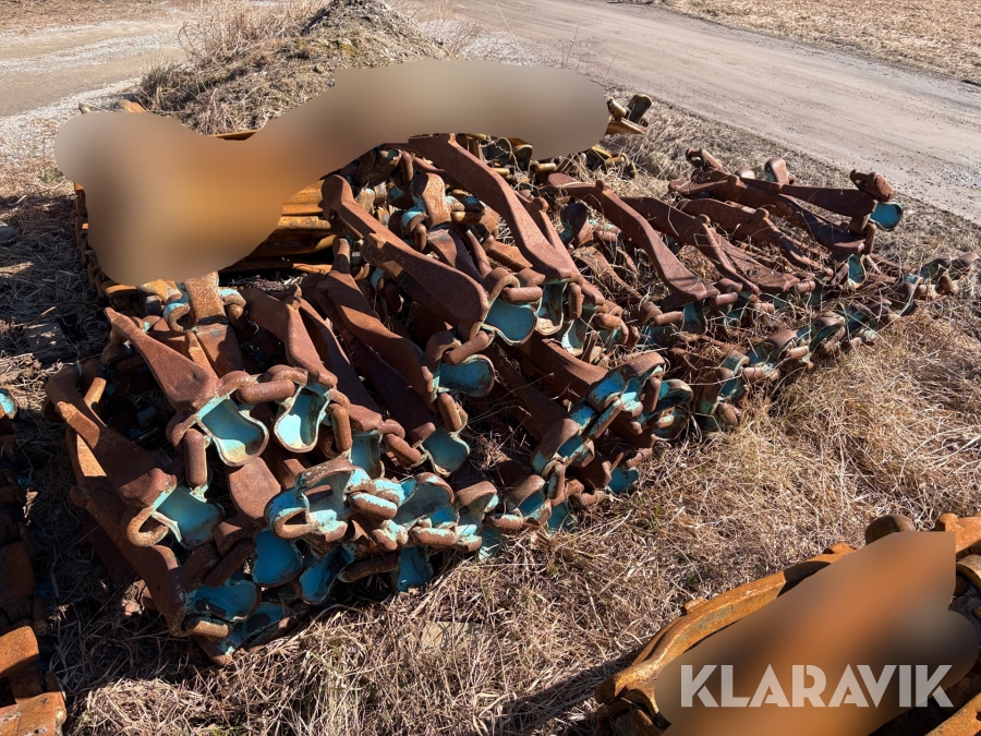 Boggieband till skogsmaskin Olofsfors EX 710