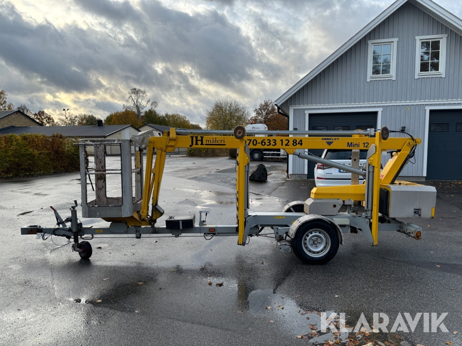 Släpvagnslift Omme Mini 12 EBJ