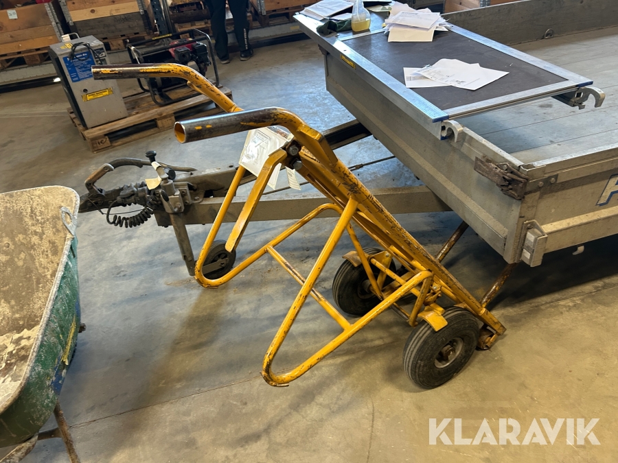 Tegelkärra med broms Hörby HB