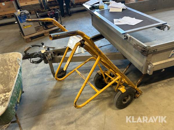 Tegelkärra med broms Hörby HB