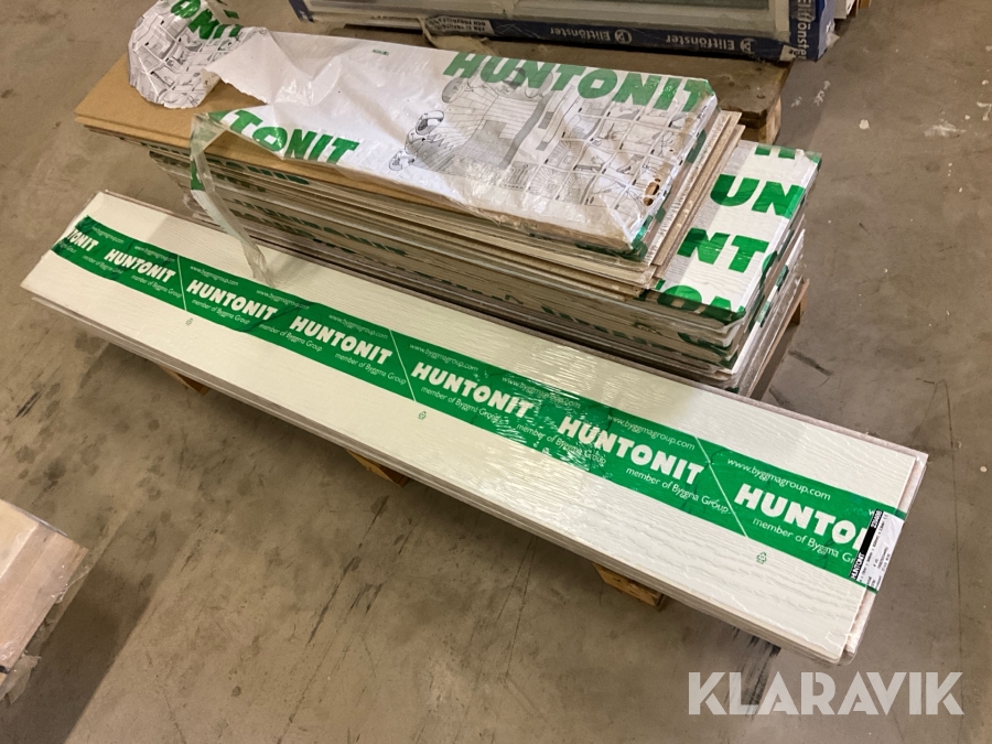 Takskivor Huntonit Plankett HVI ca 14 m2
