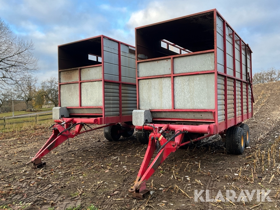 Hackvagnar 33 m3, 2 st