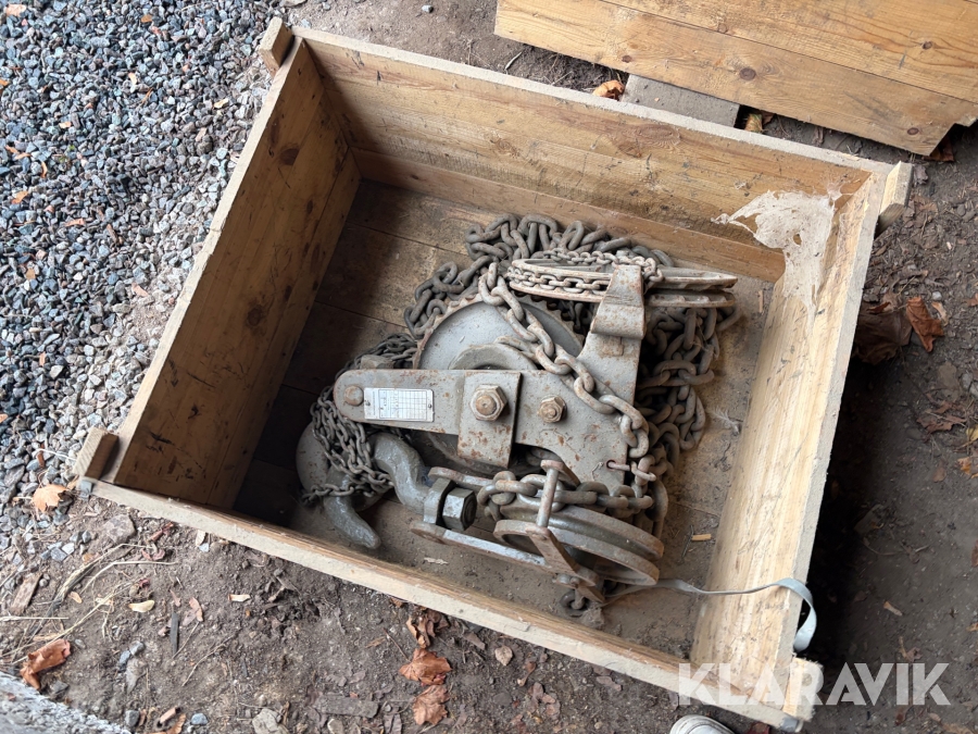Lyftblock 4000kg