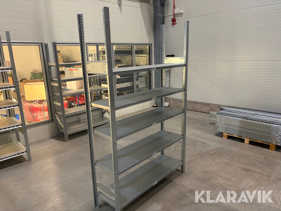 Lagerhyllor 10st sektioner Hi 280