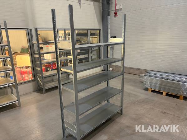 Lagerhyllor 10st sektioner Hi 280