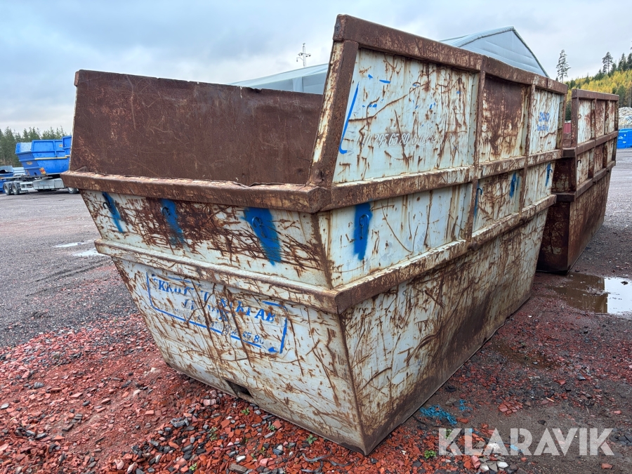 Liftdumpercontainer 14m3