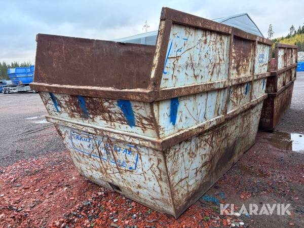Liftdumpercontainer 14m3