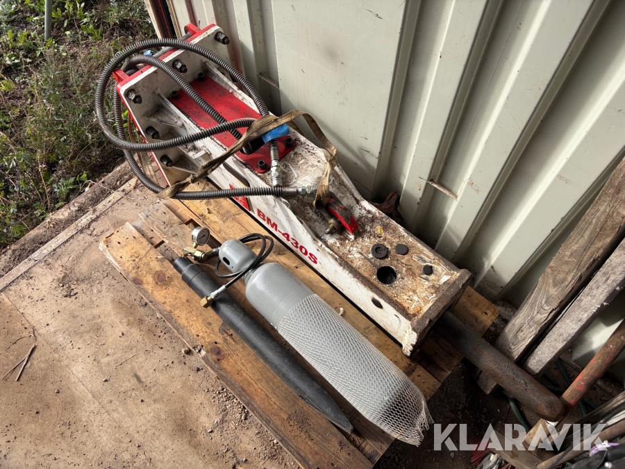 Hydraulhammare BM 430S S45