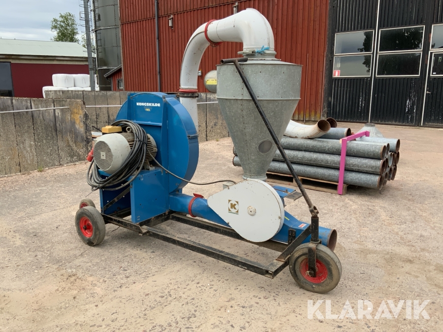 Sug och tryckfläkt Kongskilde TRL-150