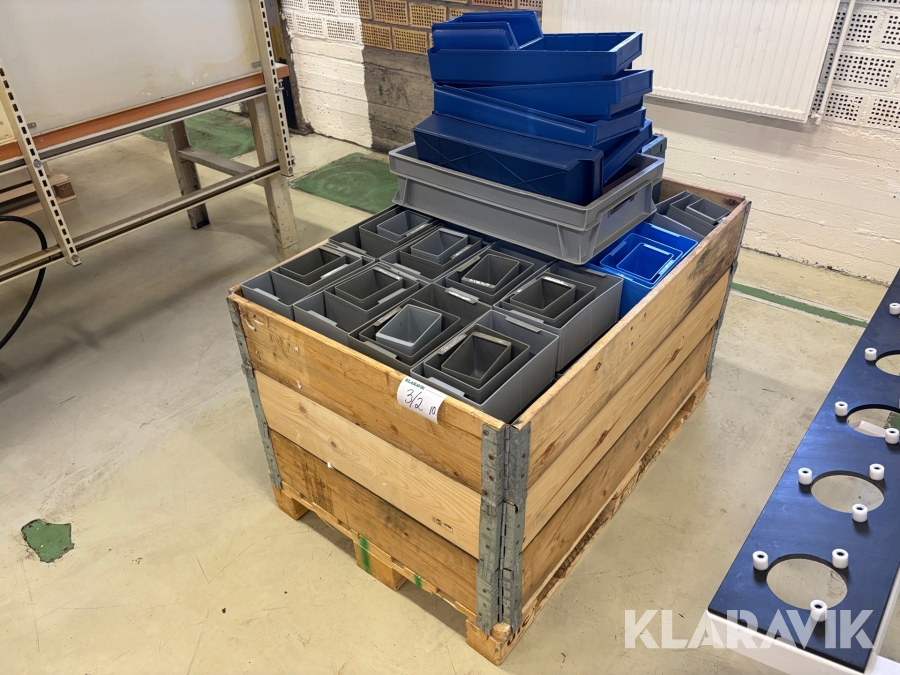 Förvaringslådor parti