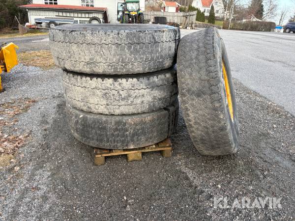 Entreprenadhjul Bridgestone 14.00R24 fyra styck