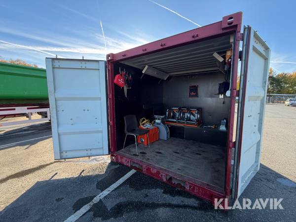 Svetscontainer med stumsvetsmaskin Ritmo Basic 315 Easy Life