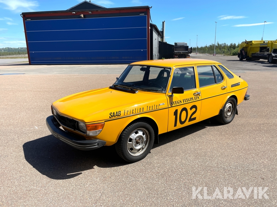 Friktionstestarbil Saab 99GL