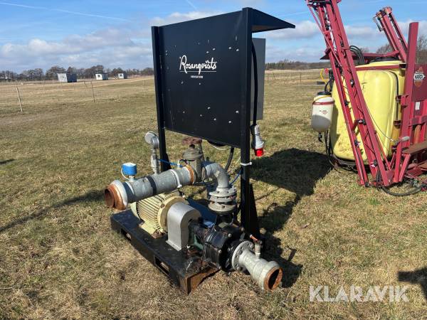 Bevattningspump Rosenqvists 22kW - Frekvensstyrd