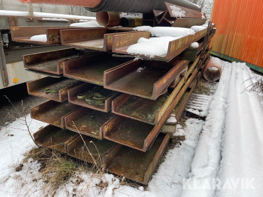 Stålbalkar   I-balk och U-balk