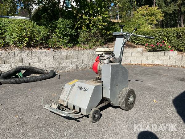 Motordriven Kantskärare Weelu K3B